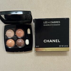 CHANEL Les 4 Ombres Eyeshadow Palette - Rich Earthy Tones